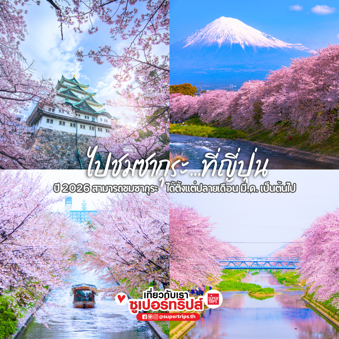 เที่ยวเดือนเมษายน, เที่ยวสงกรานต์ต่างประเทศ, ที่เที่ยวญี่ปุ่นเมษายน, เที่ยวยุโรปใบไม้ผลิ, ชมซากุระต่างประเทศ, ชมทิวลิปยุโรป, ดูแสงเหนือเมษายน, เที่ยวไอซ์แลนด์เมษายน, เที่ยวจีนเดือนเมษายน